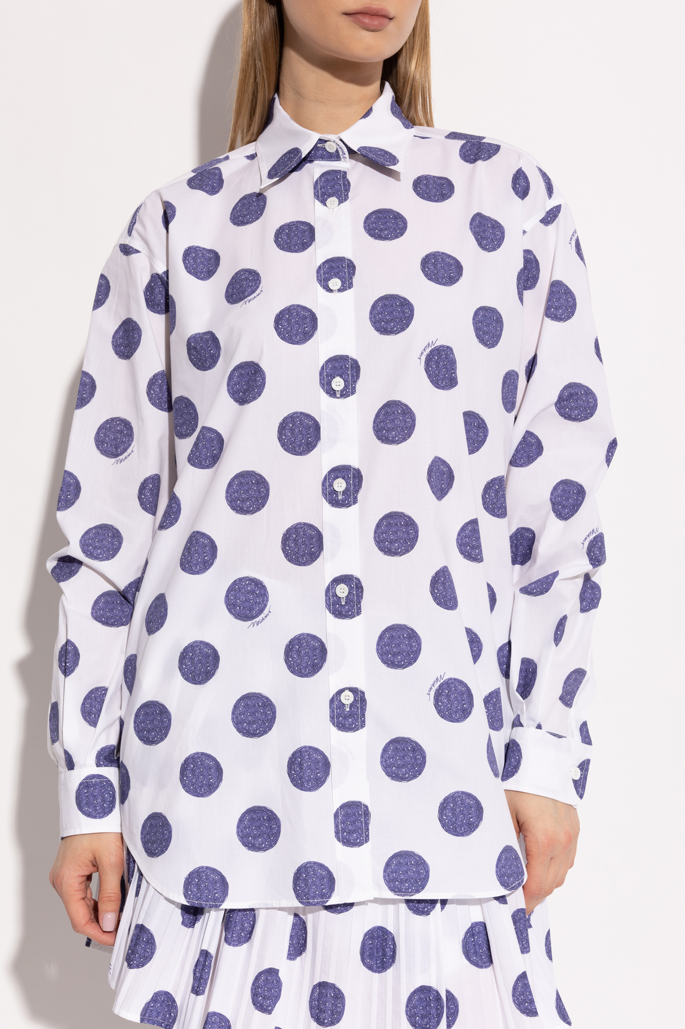 Moschino Polka dot patterned shirt | Women's Clothing | Vitkac